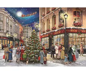 Clementoni 39925 Puzzle Weihnachtsspaziergang 1000 Teile
