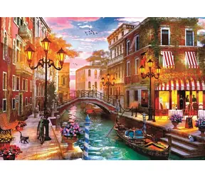 Clementoni 35586 Puzzle Sonnenuntergang über Venedig 500 Teile / ab 10 Jahren