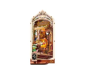 Robotime 3D-Puzzle Buchstütze Miniaturhaus Feriencafé / 171 Teile / ab 14 Jahren