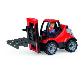 Lena 917006 Auto Truckies Gabelstapler mit Palettenaufsatz / ab 2 Jahren