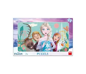 Dino Puzzle Frozen / 15 Teile / ab 3 Jahren