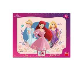 Dino Puzzle Disney Prinzessinnen / 12 Teile / ab 3 Jahren