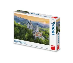Dino Puzzle Frühling Neuschwanstein / 1000 Teile / ab 15 Jahren