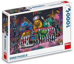Dino Puzzle Monster auf Reisen / 1000 Teile / ab 15 Jahren