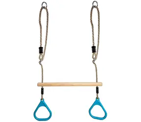 2Kids Toys Turnringe mit Barren Türkis