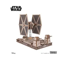 Ugears 3D-Holzpuzzle Star Wars TIE Fighter