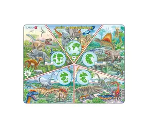 Dino Puzzle Welt der Verwandlungen / 100 Teile / ab 4 Jahren