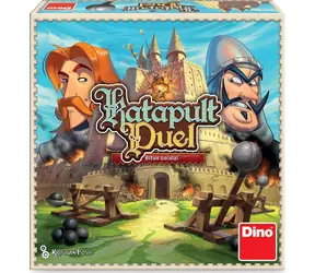 Dino Katapult-Duell / Spieleranzahl: 1-2 / ab 7 Jahren