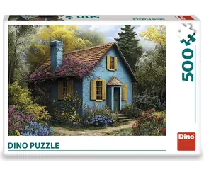 Dino Puzzle Blaues Haus / 500 Teile / ab 10 Jahren