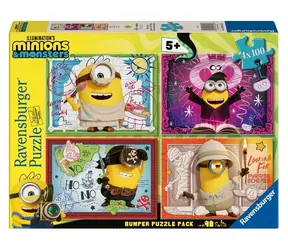 Ravensburger 120043539 Minions 3 / 4x100 Stück / ab 5 Jahren