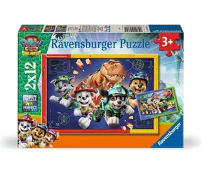 Ravensburger 120043645 Paw Patrol: Der Dinosaurierfilm 2x12 Teile / ab 3 Jahren 
