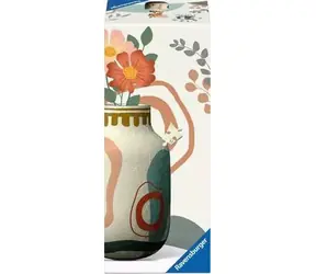 Ravensburger 120080749 Puzzle Moderne Vase - Beige Abstraktion / 162 Teile / ab 10 Jahren 