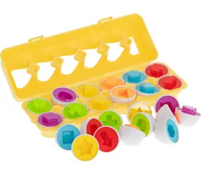 KIK Puzzle-Eier Farben und Formen / ab 18 Monaten