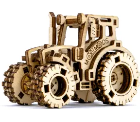 Wooden City 3D-Puzzle Superschneller Traktor / ab 8 Jahren
