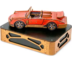 Wooden City 3D-Puzzle Sportwagen Limitierte Auflage 194 Teile / ab 14 Jahren