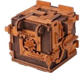 Wooden City 3D-Holzpuzzle-Escape-Room: Puzzlebox mit 149 Teilen / ab 14 Jahren