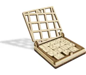 Wooden City 3D-Puzzlespiel Mini 15 - Schiebepuzzle / ab 14 Jahren