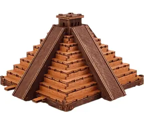 Wooden City 3D-Holzpuzzle-Escape-Room: Maya-Pyramide, 184 Teile / ab 15 Jahren