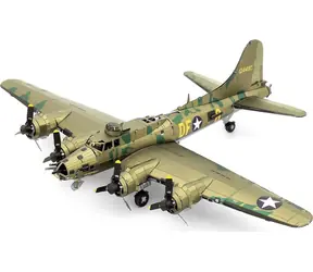 Metal Earth 3D-Puzzle Flying Fortress B-17 / 76 Teile / ab 14 Jahren