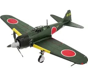 Metal Earth 3D-Puzzle Mitsubishi Zero / 57 Teile / ab 14 Jahren
