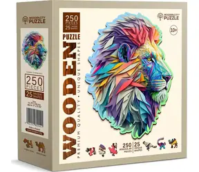 Wooden City Holzpuzzle Moderner Löwe 250 Teile / ab 10 Jahren
