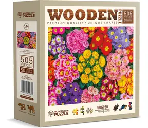 Wooden City Holzpuzzle „Blühende Blumen“, 505 Teile / ab 14 Jahren