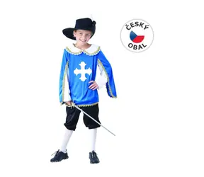 Hergestellt 09497 - Karnevalskleid - Musketier 130 - 140 cm