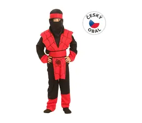 Hergestellt 50305 - Karnevalskostüm - Ninja -Spinne 110-120 cm