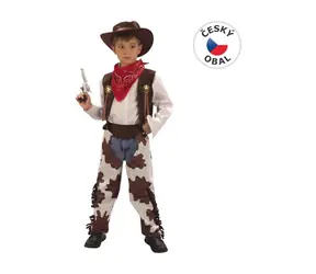 Artikelnummer 55428 - Karnevalskostüm - Cowboy 120-130 cm