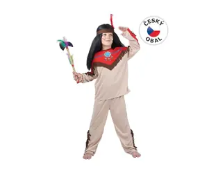 Hergestellt 55486 - Karnevalskostüm - Indisch 120-130 cm