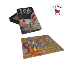Hergestellt 00908 - Schlangen und Leitern / Spieleranzahl: 2-4 / ab 6 Jahren