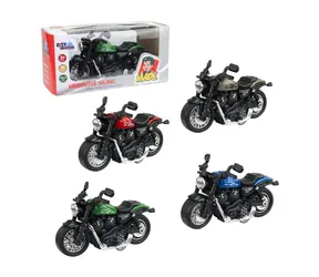 Hergestellt 10700 - Metallmotorrad / Rückwärtsgang / 10,5 cm / ab 3 Jahren