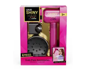 Hergestellt 25000 Hair Studio Haartrockner mit Batterien 20 x 7 x 26 cm / 3x AAA / ab 3 Jahren