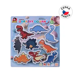Made 15271 - Dinosaurier für die Badewanne / weich / 29 x 1 x 31 cm / ab 3 Jahren