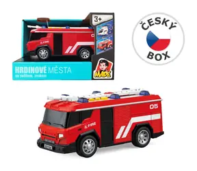 Made 25233 - Feuerwehrwagen 1:24 mit Batterien / ab 3 Jahren