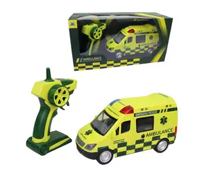 Hergestellt 15836 - Ferngesteuerter Krankenwagen / 22 x 12,5 x 8,5 cm / ab 6 Jahren