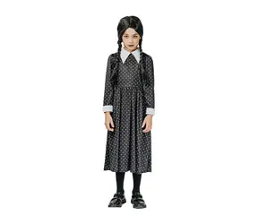 Hergestellt 15909 - Karnevalskleid - Gothic-Mädchen 110 - 120 cm
