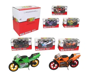 Hergestellt 16669 - Motorrad / 8 Farben / 8,5 cm / ab 3 Jahren