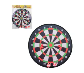 Hergestellt 17498 - Zielscheibe mit Bällen und Pfeilen / 42 cm / ab 3 Jahren