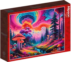 ALIPSON Puzzle Pilzwald / 1000 Teile / ab 14 Jahren