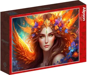 ALIPSON Puzzle „Geheimnisvolle Frau“ / 1000 Teile / ab 14 Jahren