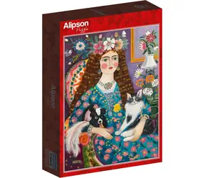 ALIPSON Puzzle Tierliebhaber / 1000 Teile / ab 14 Jahren