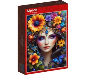 ALIPSON Puzzle Blumenfrau / 1000 Teile / ab 14 Jahren
