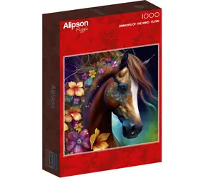 ALIPSON Quadratisches Puzzle Windliebhaber / 1000 Teile / ab 14 Jahren