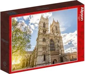ALIPSON Puzzle Westminster Abbey im Frühling / 1000 Teile / ab 14 Jahren