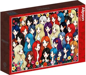 ALIPSON Puzzle „Die Damen aus dem geheimen Garten“ / 1000 Teile / ab 14 Jahren