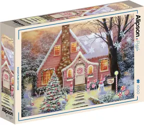 ALIPSON Puzzle Sweet Plum Cottage / 1000 Teile / ab 14 Jahren