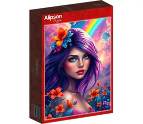 ALIPSON Puzzle Regenbogenmädchen / 500 Teile / ab 12 Jahren