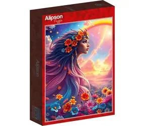 ALIPSON Puzzle Regenbogenmädchen / 500 Teile / ab 12 Jahren