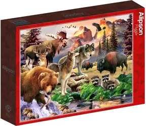 ALIPSON Puzzle Natur / 500 Teile / ab 12 Jahren